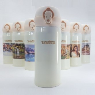 트레킹 초경량 포토 전사 에코 스텐 텀블러 330 ML