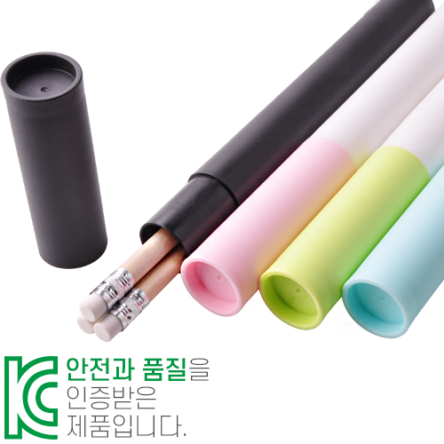 원목 지우개 연필 바닐라원통3P세트
