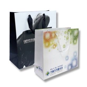 종이쇼핑백, 3절 쇼핑백ㅡ맞춤제작