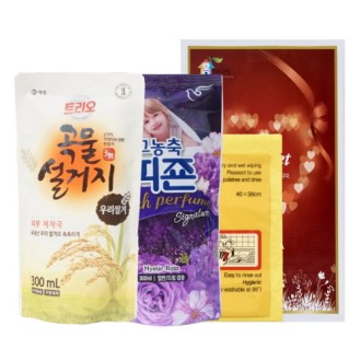 인센스 (2- 47호) 트 빨래세제리오 곡물 설거지 주방세제 (리필) 300ml, 피죤 섬유유연제 (리필) 300ml독일 행주