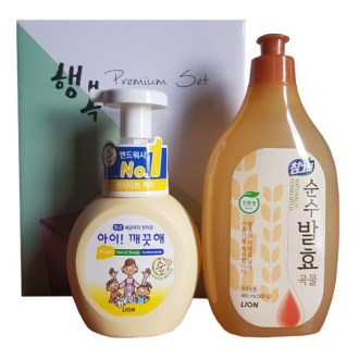 아이 깨끗해+참그린 곡물기획세트