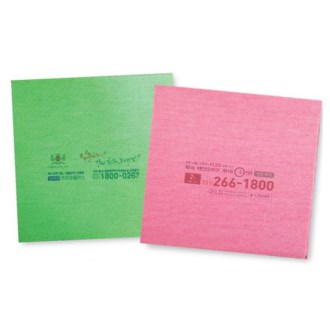 국산 홍보용 컬러 인쇄 행주 (행주 인쇄) OPP포장 (1P)