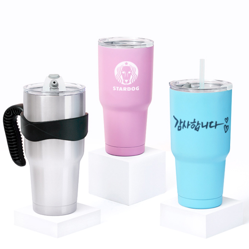 (H- 047) 스텐 텀블러 900ml / 진공 / 풀칼라