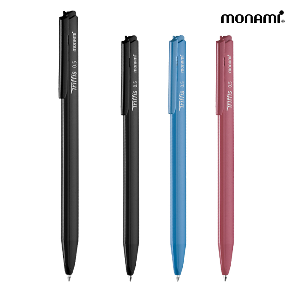 모나미 트리피스 볼펜 삼각형 0.5mm