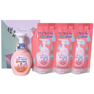 아이깨끗해 복숭아향 4종