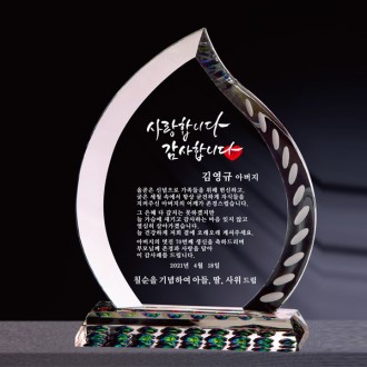 크리스탈 상패 SD13) 209-1