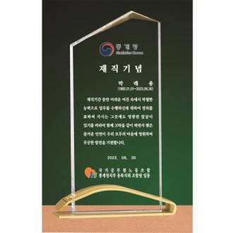 크리스탈 상패 174