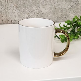 골드링 머그 화이트 350ml
