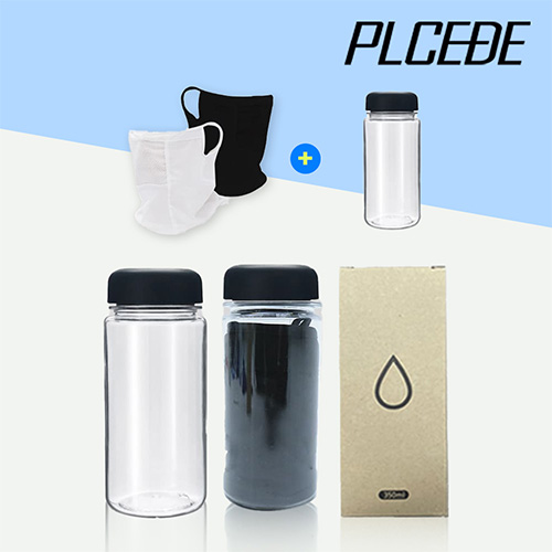 플씨드 메쉬 귀걸이 쿨마스크 1P + 보틀350ml 1P 세트