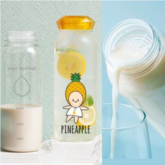 오보틀 1리터 대용량 크리스탈 쉐이커 트라이탄보틀 1000ml // 풀칼라가능