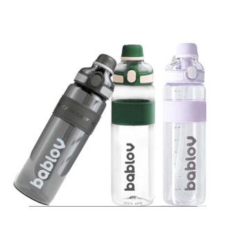 바블로브 파스텔 대용량 빨대 트라이탄 워터보틀 텀블러 1000ml