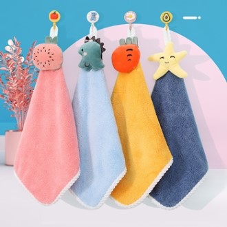 극세사 캐릭터 핸드타올, 주방타올, 유치원 어린이집 선물용 답례품