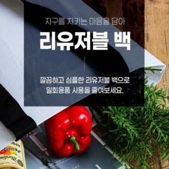 리유저블백 1도 실크 인쇄 택배비 무료, r pet 소형 당일출고