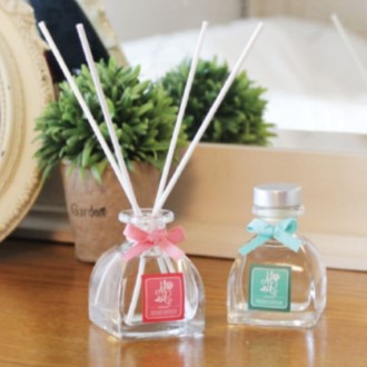 미네카 파스텔 돔형 디퓨져 50ml 화이트 스틱