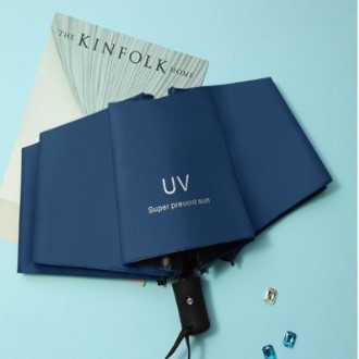 UV차단 3단 암막 자동 우양산, 접이식 자동양우산, UV차단 우산 양산
