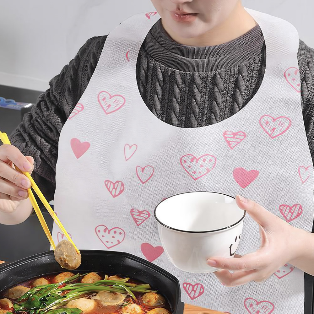 일회용 부직포 앞치마 35g