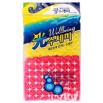 웰빙 광수세미2P 비닐포장, 요술수세미 주방수세미 // 국산