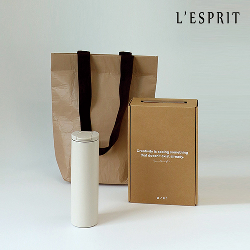 레스쁘리 고급 리유저블 세트 C(벤스 텀블러 500ml+리유저블페트쇼핑백)