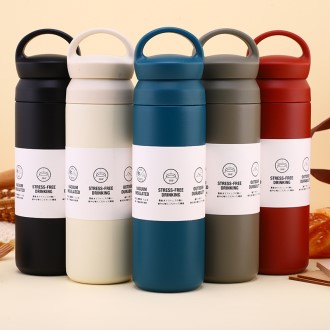 코스모 손잡이 스텐텀블러 500ML