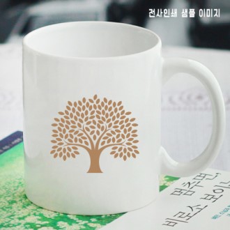 머그-르네 화이트 // 1도 전사인쇄