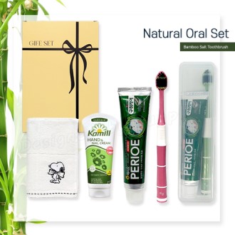 카밀핸드크림100ml선물세트 리본9호 M죽염광폭칫솔치약 송월핸드타올