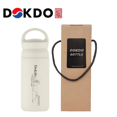 한국전통 민화 호작도 까치와 호랑이 원터치 텀블러 500ml