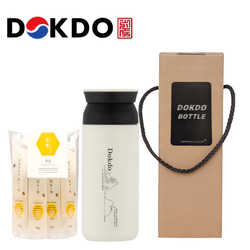 한국전통 호작도 데일리 텀블러 440ml 샤이닝 글라스 선물세트