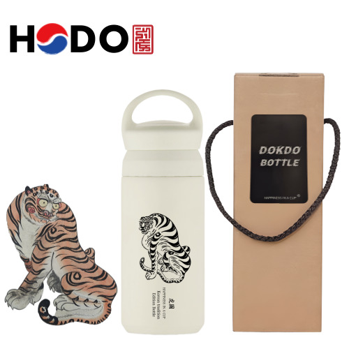 한국전통 경북궁 곤룡포 글라스 머그컵 440ml