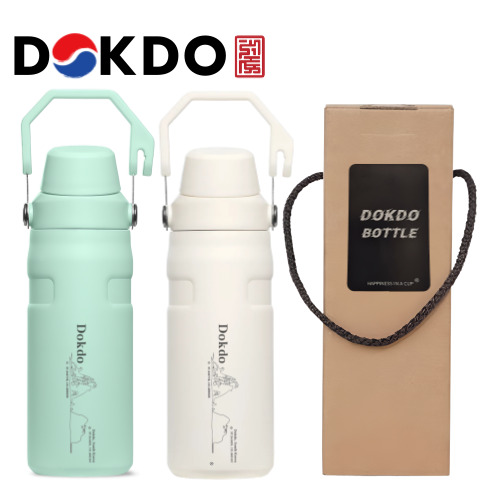 한국전통 까치와호랑이 호작도 트레블 텀블러 350ml 샤이닝 글라스 선물세트