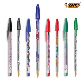BIC® Cristal® 익스프레션 360도 칼라인쇄 프랑스볼펜