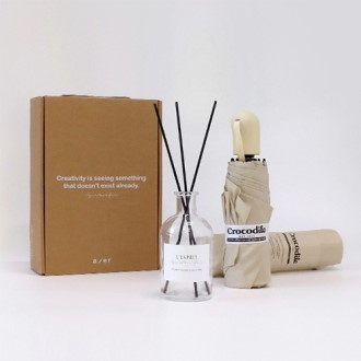 레스쁘리 고급 세트 A (크로커다일 전자동 우산+디퓨저150ml)