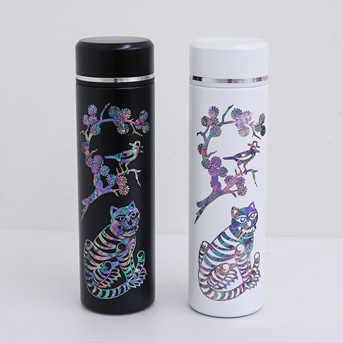 작호도 까치호랑이 자개텀블러 500ml