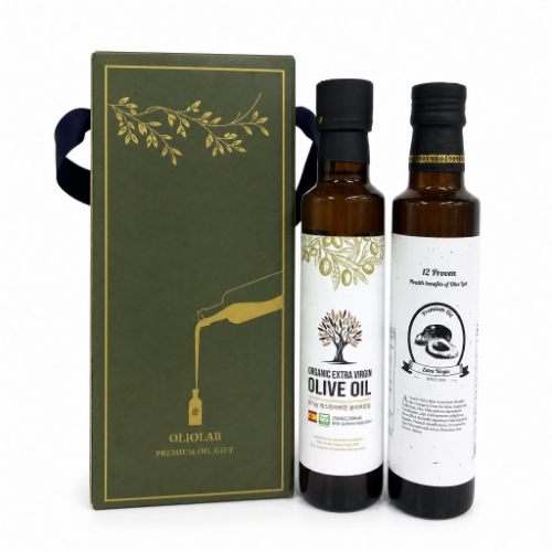 올리오랩 유기농 올리브유 엑스트라버진 250ml + 아보카도유 엑스트라버진 250ml