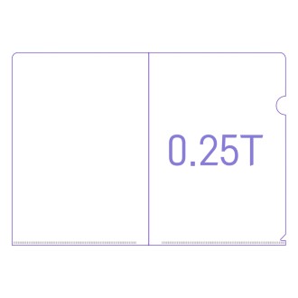 L홀더 칼라인쇄 주문제작 (두께 0.25T)