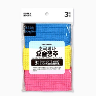 초극세사 요술행주 30cmx40cm 3P비닐포장