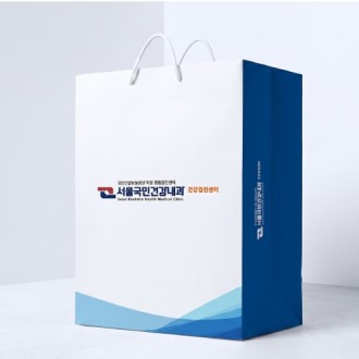 종이 쇼핑백 종이가방 인쇄 맞춤 제작 260x110x360mm