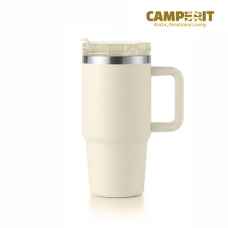 캠브리트 에이펙스씰 스트로 텀블러 대용량 660ml  ApexSeal straw off-white cream
