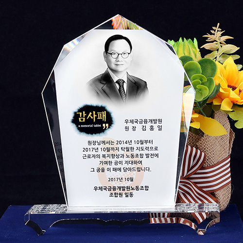 재직기념 정년 퇴직 기념패 TKS036 수묵화