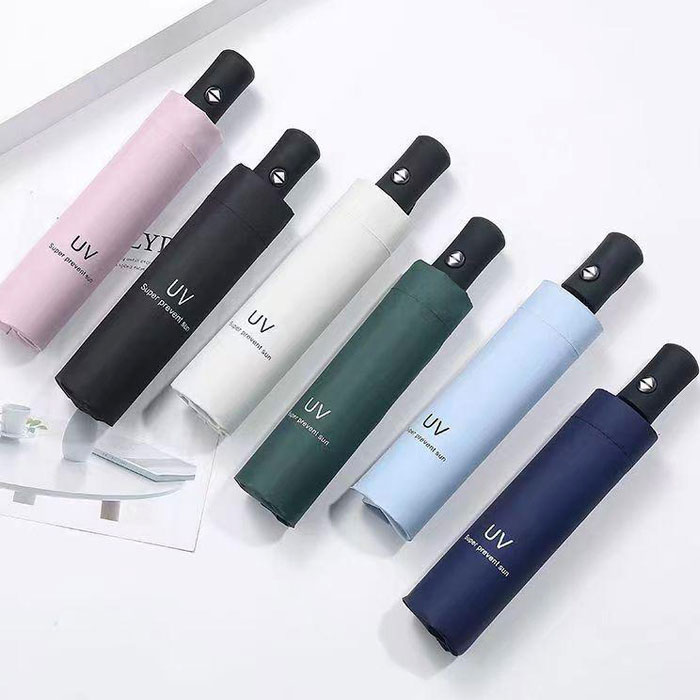 U001 가벼운3단 자동우산 답례품 접이식 인쇄 주문제작 우산