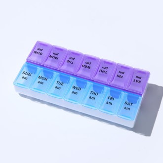 CL116 에코라이프 주간 복용관리용 프리미엄 아침 저녁 14칸 약보관함