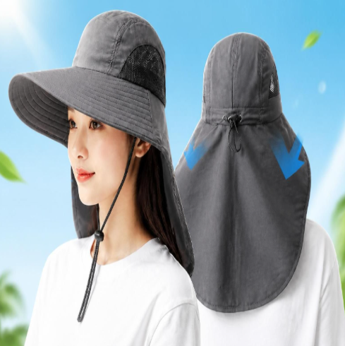 여름 아웃도어 남여공용 자외선 차단 썬바이저 여자버킷햇 굿즈 소량제작