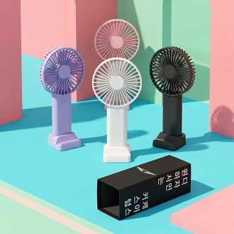 [굿즈 골드넬]핸디 거치 선풍기 C타입