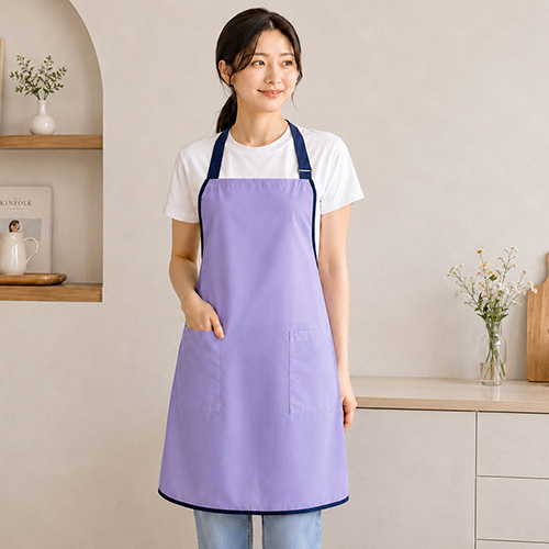 항균 메쉬 방수 버클 목끈형 앞치마