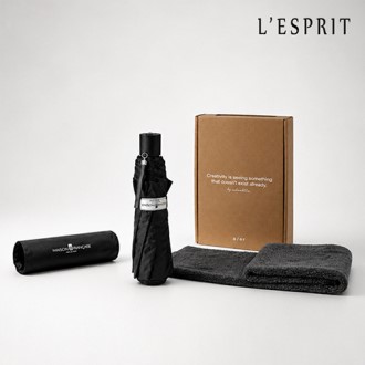 레스쁘리 고급 세트 L (타올+메종프랑세즈 양우산)