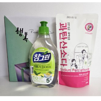 참그린녹차+과탄산소다-2종세트