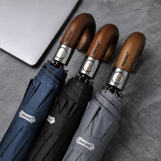 3단 접이식 자동 비즈니스 우산