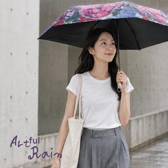 [아트풀레인] 3단초미니우양산 (플뢰르4종)