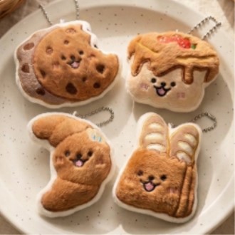 브레드 빵 키링 가방 인형 베이커리 선물 학생 생일 파티 2416