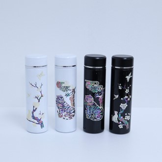 아름누리 민화 유광텀블러 자개텀블러 500ml