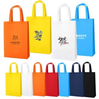 M형 부직포가방 소형 선물쇼핑백 25x35x10